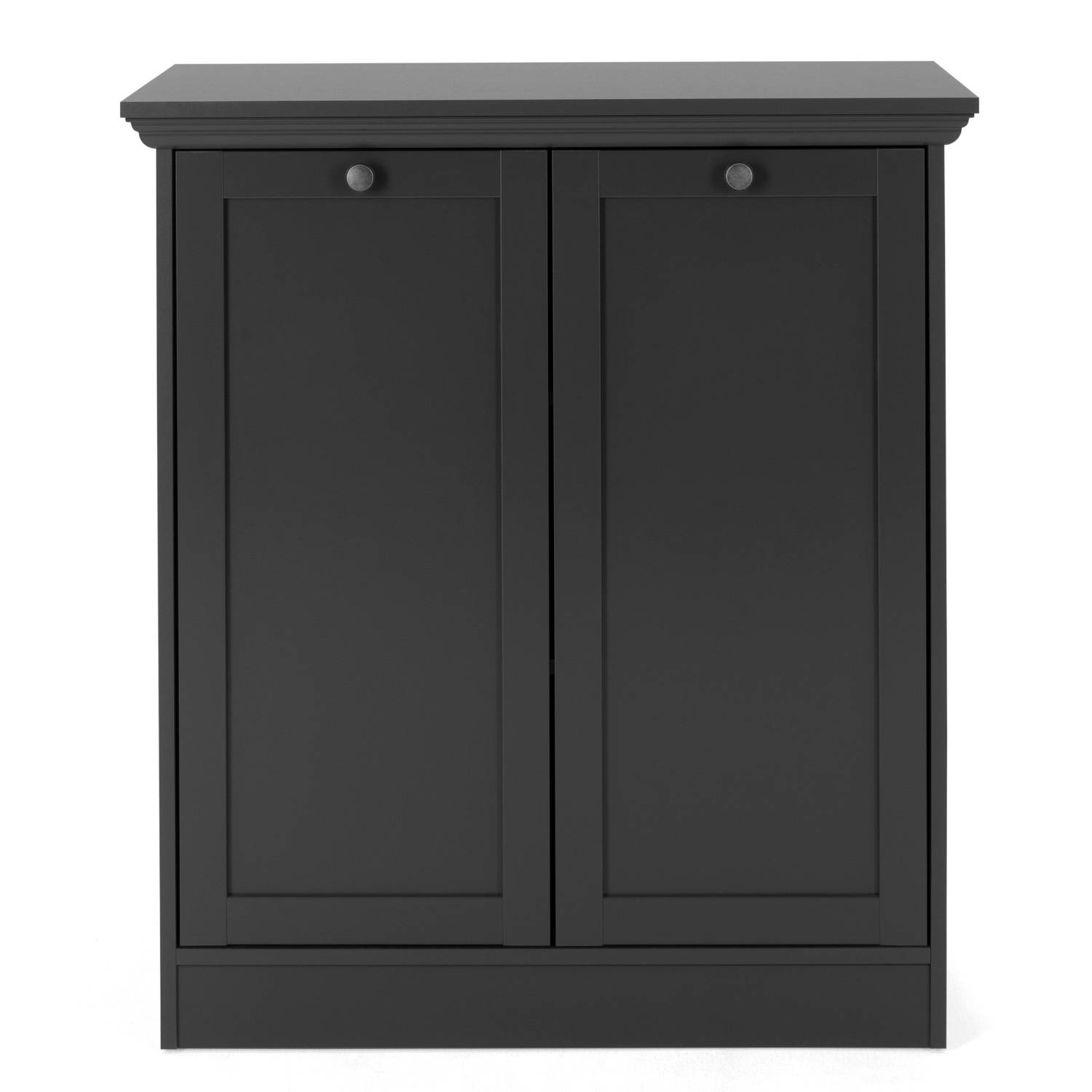 Sideboard Chest of Drawers Living Room Cupboard Cabinet Wood Anthracite