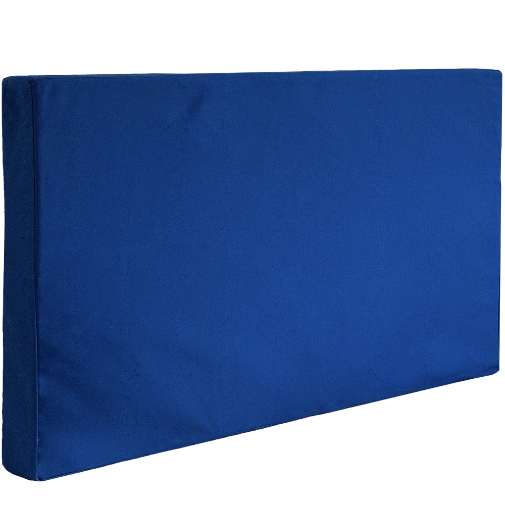 Seat cushion  Set of 2 Seat pad Cushion Cushion mat Cot blue 86x53 cm