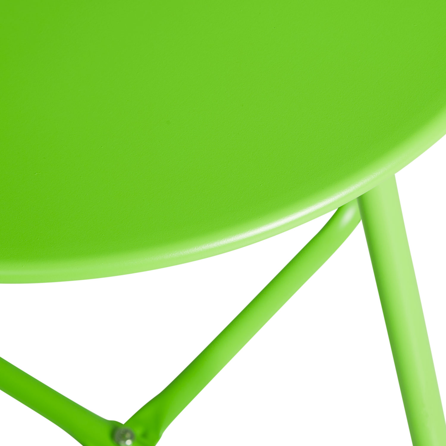 Coffee table Side table Round Garden Table Green Metal Small table Outdoor table Bistro table