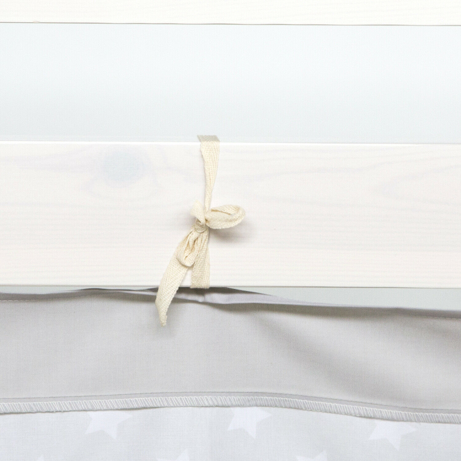 Childrens Bed Curtain Bunk Bed Cabin Bed Accessories Grey Stars