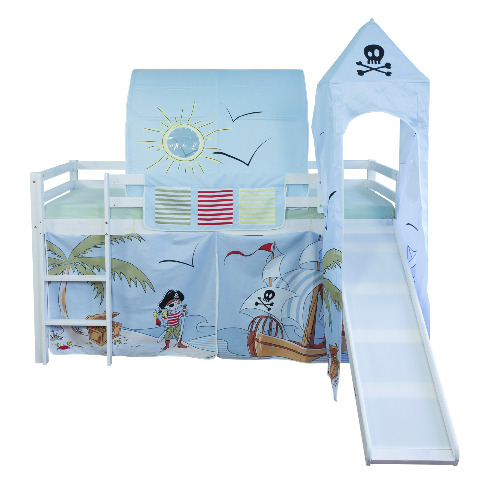 Bedding Bunk Bed Cloth Bag Cot Bed Accessories Children´s Bed Colorful