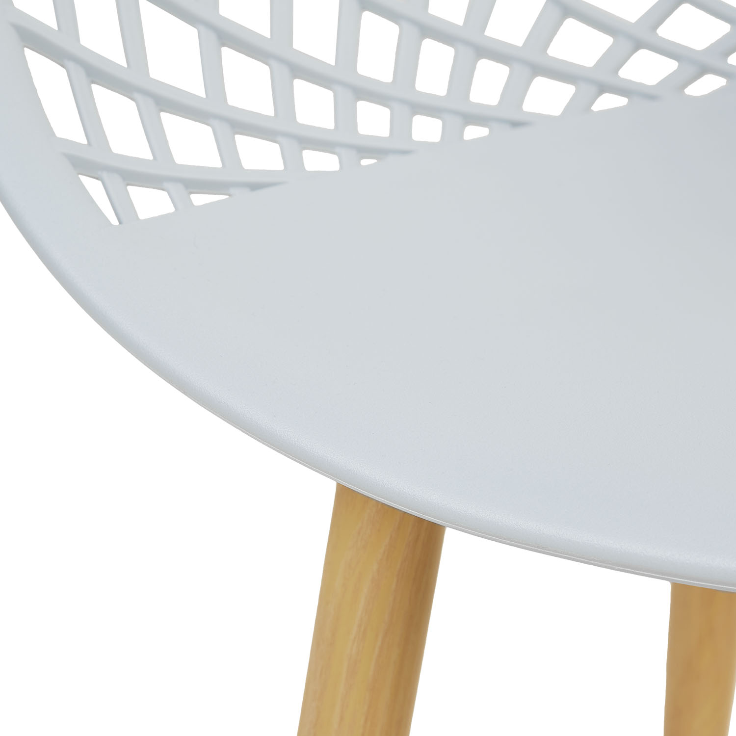 Set of 6 Garden chair with armrests Camping chairs Grey Garden armchairs Outdoor chairs Plastic Egg chair Indoor chairs Kitchen chairs