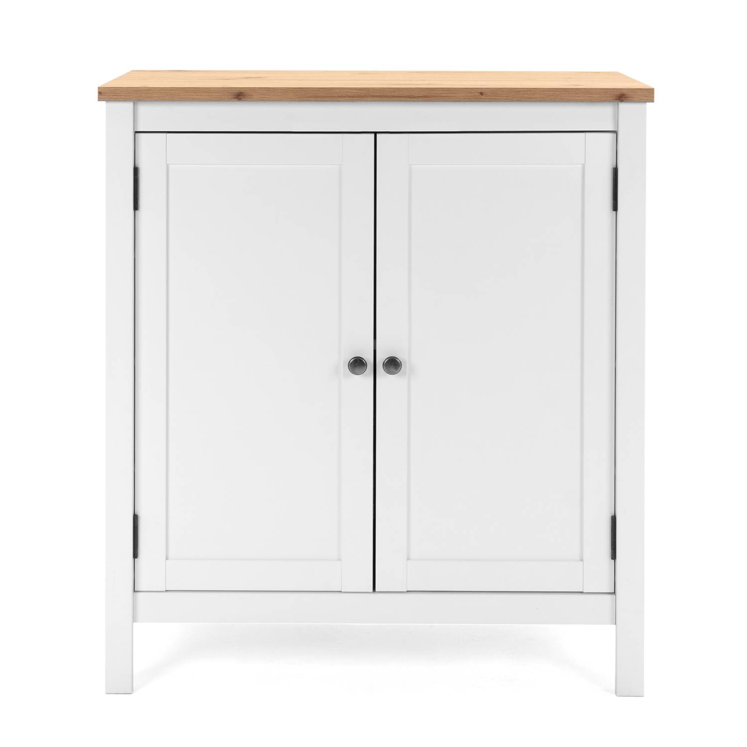 Sideboard Chest of Drawers Living Room Cupboard Cabinet Wood White Nature
