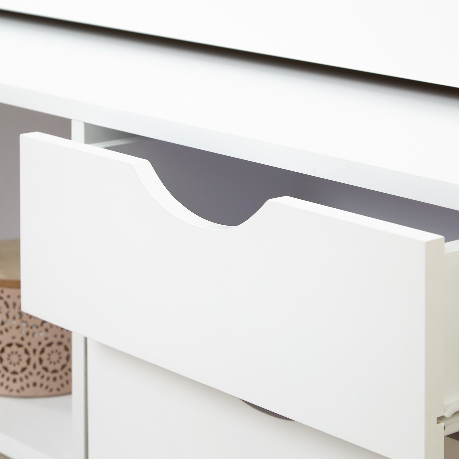 Wooden Bed 90x200 cm White | with Storage | Bunk Bed with Under-Bed Storage | with Slatted Base | Children's, Teen, or Guest Bedroom