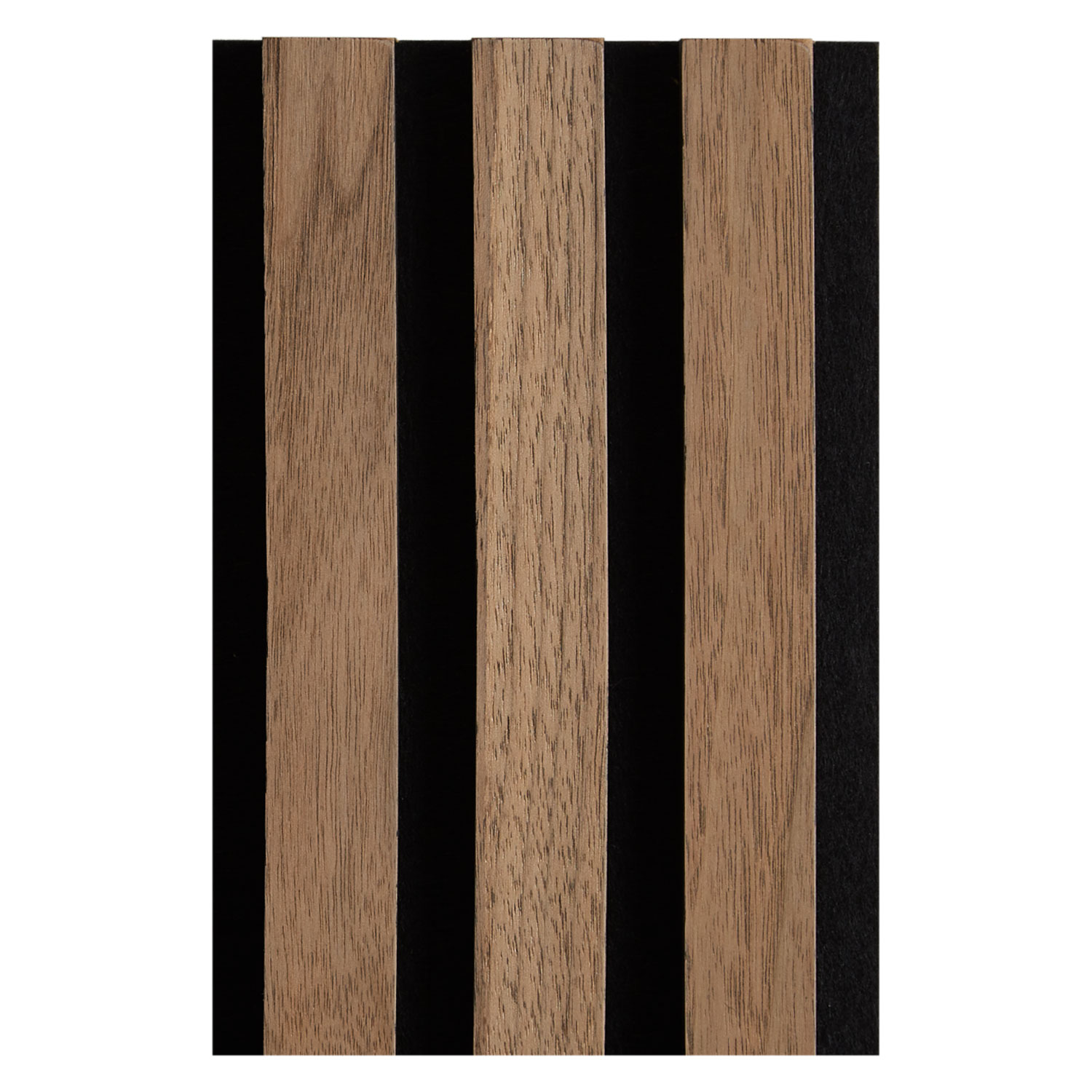 Sample box 4 Wall panels 11,5 x 19 cm Natural Brown Grey Cream Wood paneling for walls Acoustic panels Sound proof panels