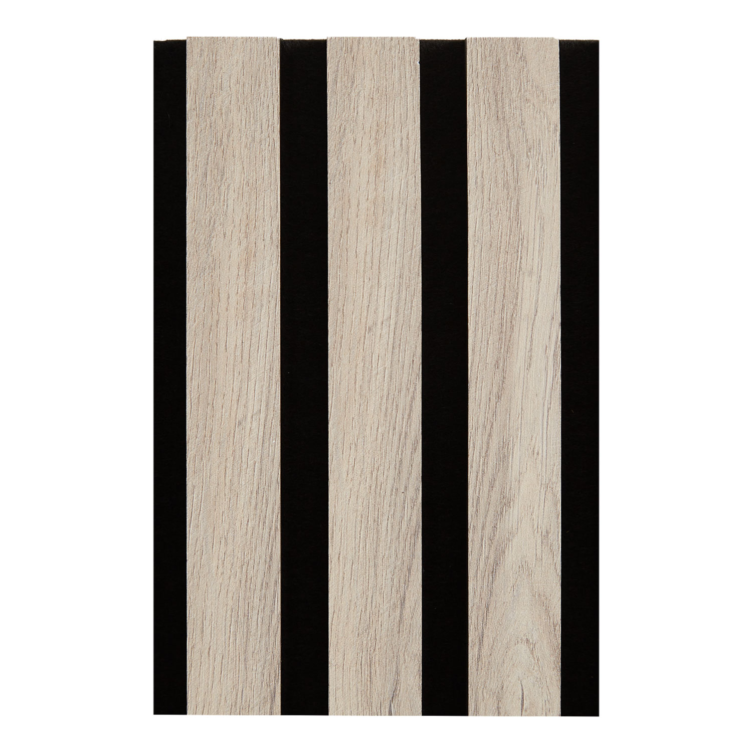 Sample box 4 Wall panels 11,5 x 19 cm Natural Brown Grey Cream Wood paneling for walls Acoustic panels Sound proof panels