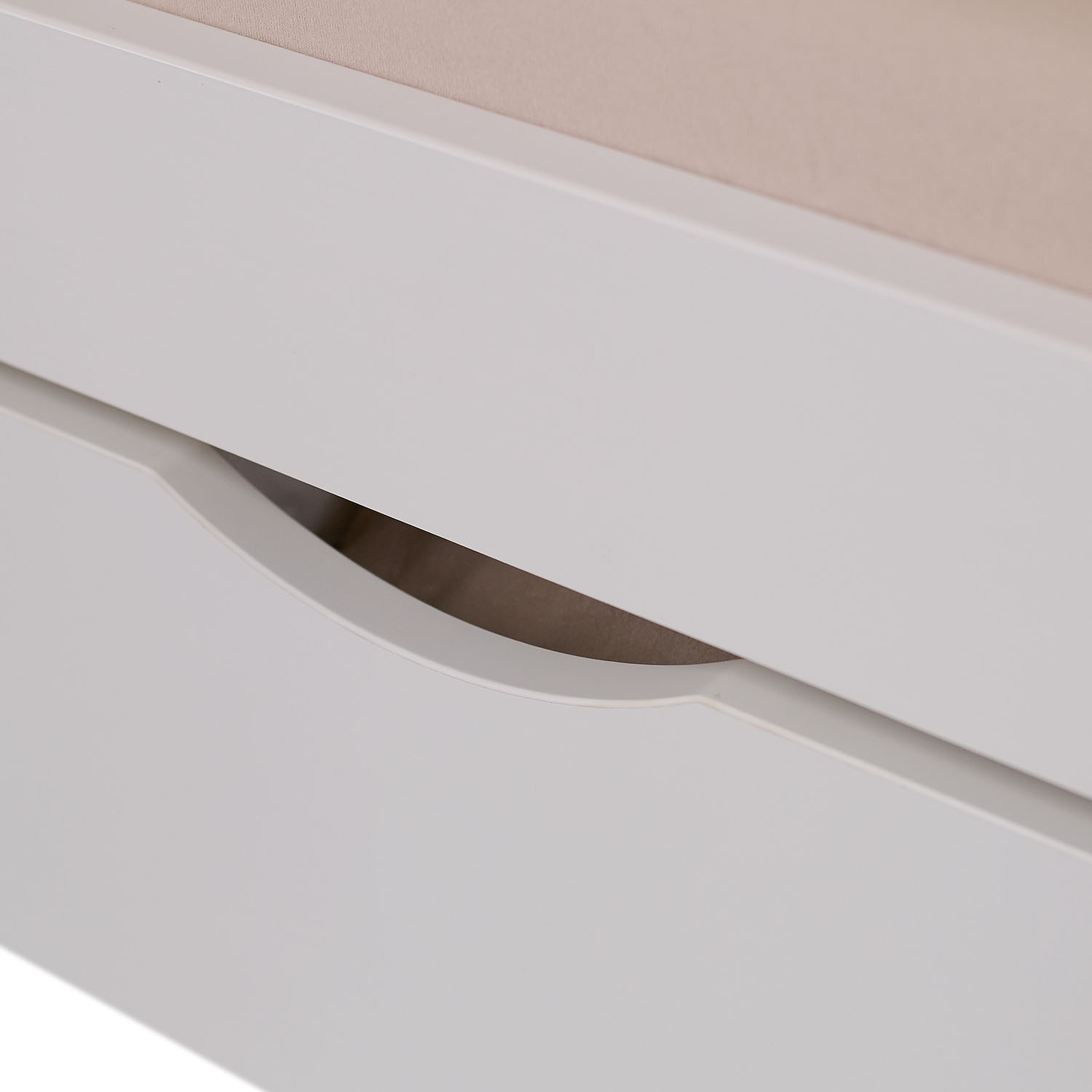 Children's Bed 90x200 cm White | House Bed with Fall Protection and Bed Drawer | Montessori | Single Bed | with Slatted Frame | Wood