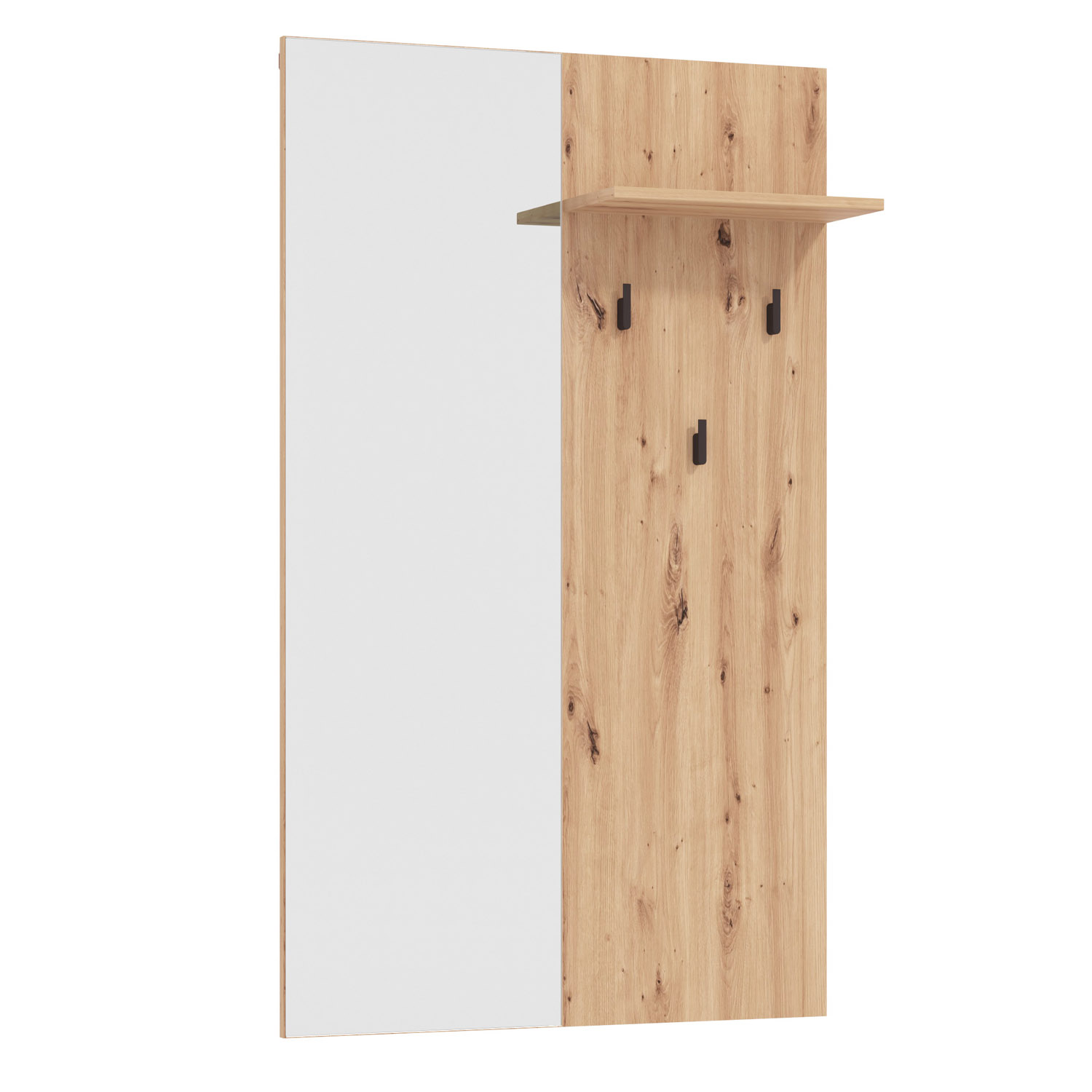 Wardrobe Hallway Furniture Set Hall Unit Hallway Wardrobe Oak Wood 5 Piece Hallway Set Industrial Style