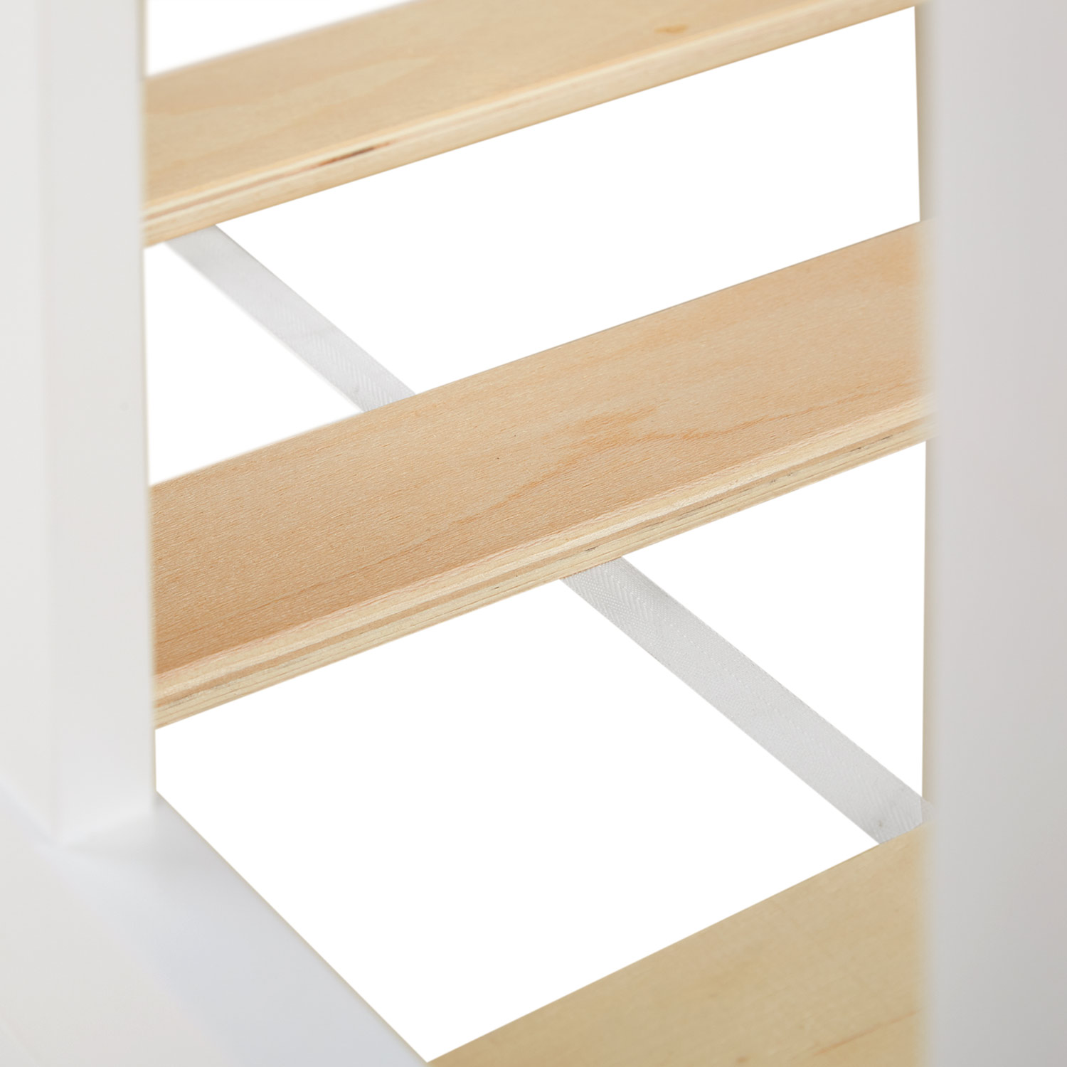 Loft Bed Kids 90x200 cm White with Curtain Stars | Tunnel | Tower | Slide | with Slatted Frame