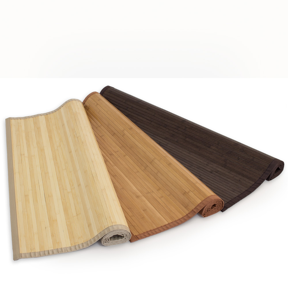 Bamboo Carpet Bamboo Mat Brown Natural Darkbrown many sizes carpet runner rug