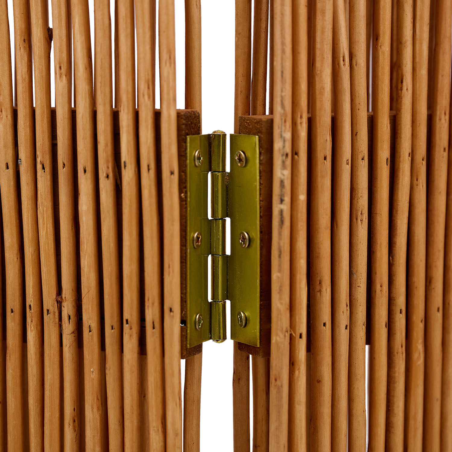 Paravent Willow Natural | 3-panel | Room Divider Partition Privacy Screen