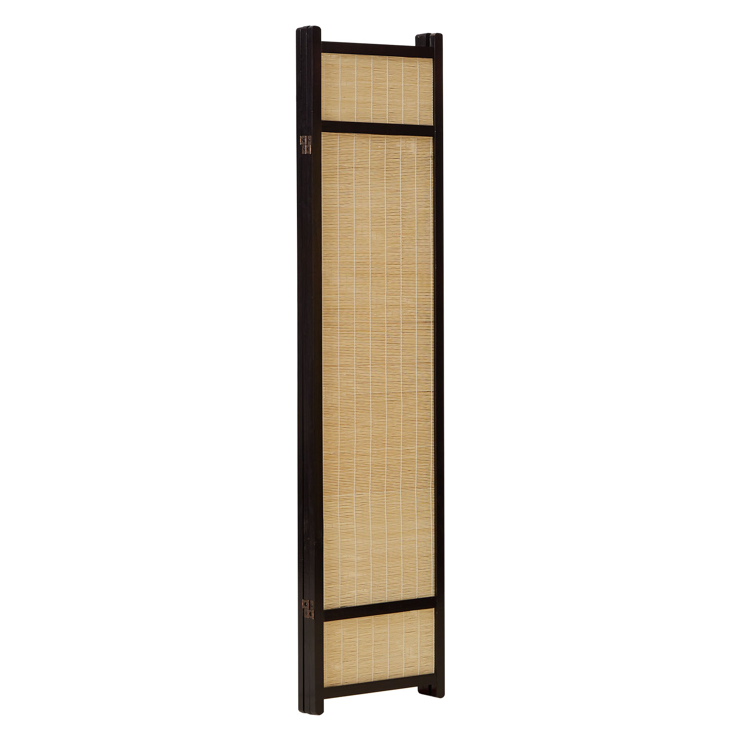 Paravent Brown Bamboo Natural | 3-panel | Wood | Room Divider Partition Privacy Screen