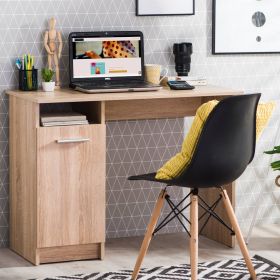 Computer Desk PC Table Home Office Desk Small Gaming Desk Shelves Workstation