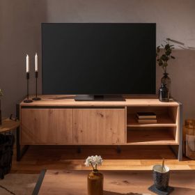 TV Board TV Cabinet TV Stand Sideboard Storage Industrial Style Wood Media Unit