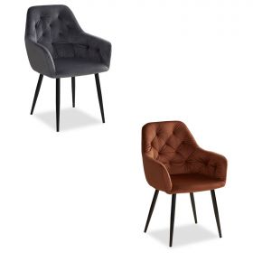 Dining Chair Egg Chair Velvet Grey Armchair Dining Room Chair Upholstered Chair Eames Chair