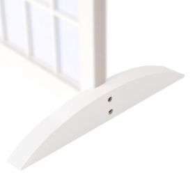 Room Divider Stand white Foot for Screen Partition Spanish Wall Privacy Screen