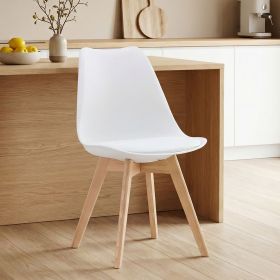 Küchenstuhl Weiß Schwarz Grau 1 - 6 Stühle Esszimmer Holz modern Kunststoff Esszimmerstühle Schalenstuhl