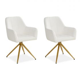 Dining Chair Set of 1, 2, 4 or 6 Modern Egg Chairs Bouclé Beige Armchairs Dining Room Chairs Upholstered Chairs Eames Chairs