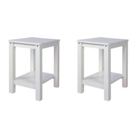 Wooden Stool Set of 2 Seat Stool Pine Wood Solid Table Stool Wardrobe Dining Stool 