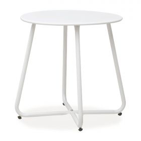 Garden furniture set Garden table and 2 chairs Bistro set White Outdoor table and chairs Lounge chair Patio set