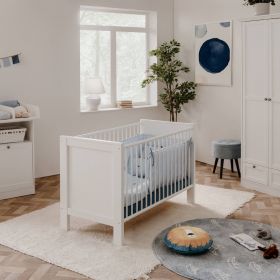 Baby Bed Cot Wooden Bed 70x140 cm Infant Bed Childrens Bed Nursery