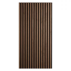 Akustikpaneele Braun Holz 60 x 120 cm 1, 2 oder 4 Paneele Wandpaneele Deckenpaneele 3D Wandpaneel Wandverkleidung Dekorpaneel