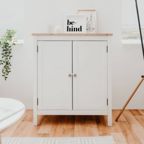 Sideboard Chest of Drawers Living Room Cupboard Cabinet Wood White Nature